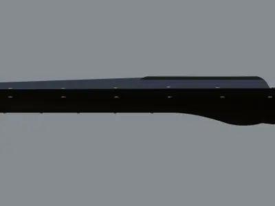 Pole Lamp 100W 3D model