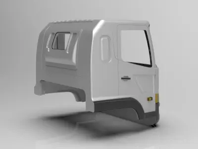 Hino 500 3D model