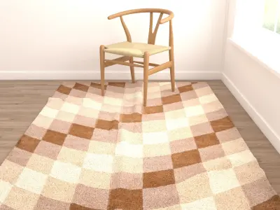 Rugs No 635 Low-poly 3D model