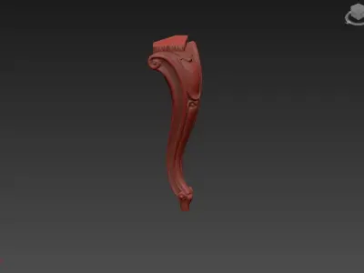 Furniture Legs Tables Chairs CNC Wood 1004 3D print model