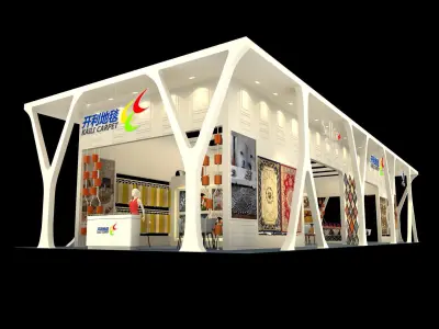 Exhibition - Area - 25X9-3DMAX2010-09 3D model