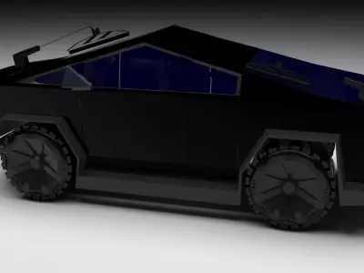 Cybertruck 3D model get