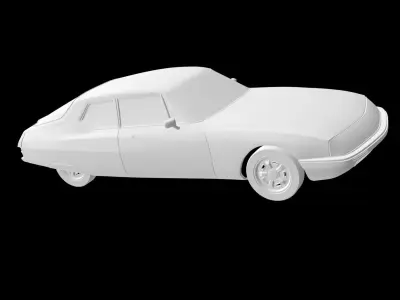 Citroen SM 3D print model