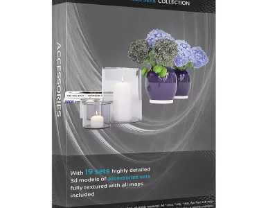 Accessories set Volumepack 3D model