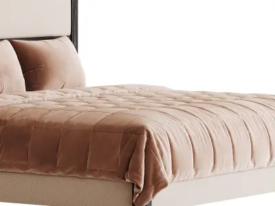 Casa Padrino luxury double bed frame 3D model