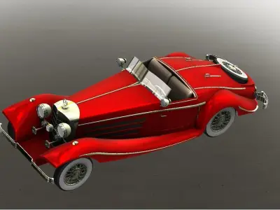 Mercedes Benz 540 K 3D model