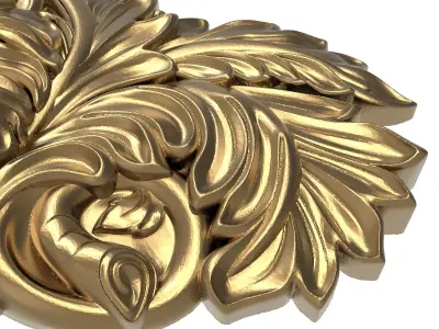  decorative pattern ready for 3D printing 3D model