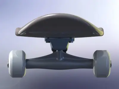 Skateboard Free 3D model shop