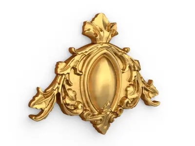 Classic decor ornament 06 3D print model