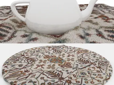 Rugs No 872 Low-poly 3D model