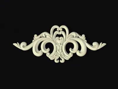 Collection 30 high quality center decors for furniture ornaments 3D model