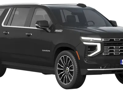 Chevrolet Suburban High Country 2025 3D model