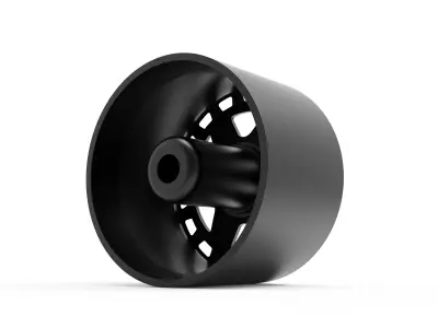 BLACK RHINO 6 spokes york 3D print model