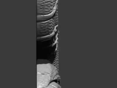 Snake 3D print model