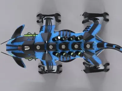 greetos the raptile Free 3D model