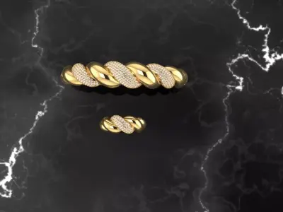 bracelet 3D print model