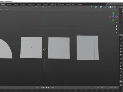 Road Tileset Free 3D model