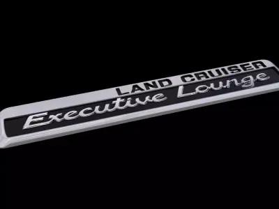Land Cruiser Executive Lounge Logo 3D print model