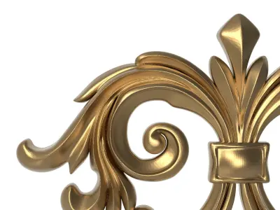  decorative pattern ready for 3D printing 3D model 37
