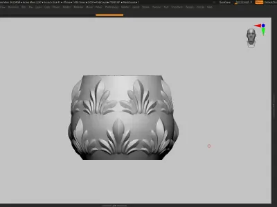 vase 3d print 446 3D print model