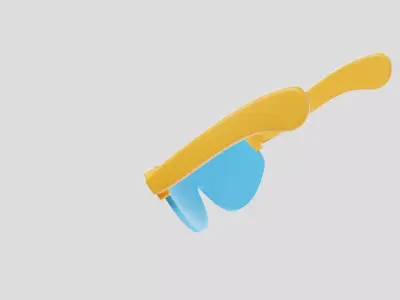 Sports Sunglasses Tennis 3D model