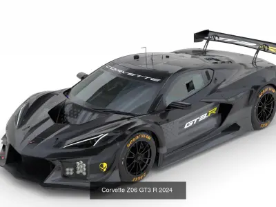Corvette Z06 GT3 R LMGT3 2024 and 2025 Pack