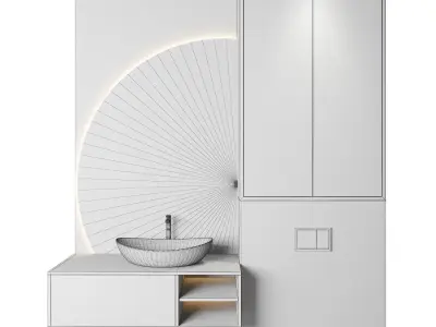 Luxury Bathroom 34 3D model