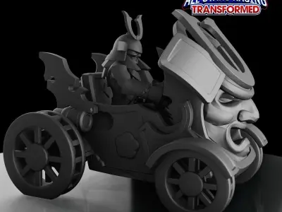 SHOGUN - TOTAL WAR - SONIC and ALL-STARS RACING TRANSFORMED 3D print model