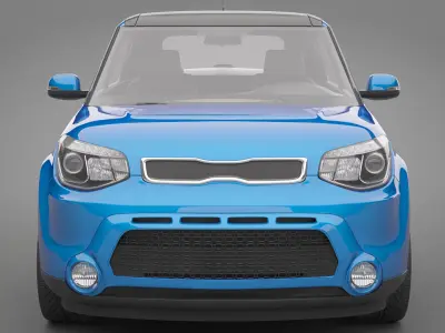 Generic Mini Car 01 3D model