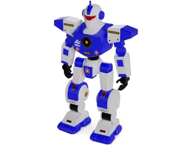Cars and action games Remote Control Robot 3D model