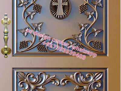 doors design 3D model purchase