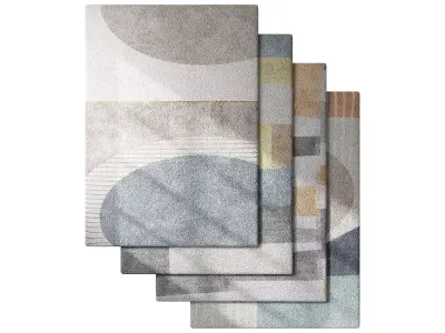 Carpet set 25 3D model