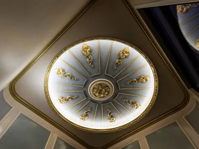 Classic carvings moldings and gypsum cornice 7 Low-poly 3D model