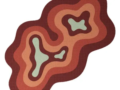 MushThe Bur Rug 3D model