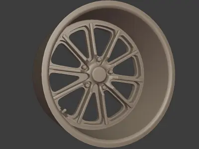 American Racing Wheel VN 507 3D print model
