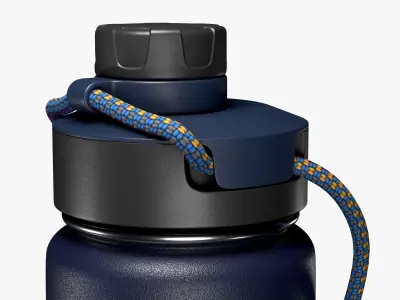 Water bottle 3D model