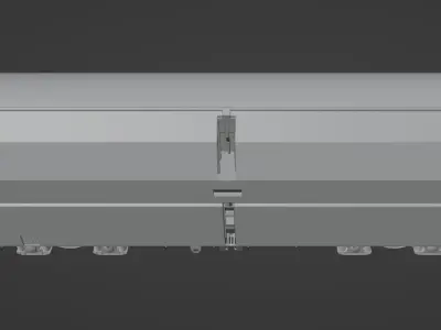 H0 1-87 scale Talns 970 freight car 3D print model