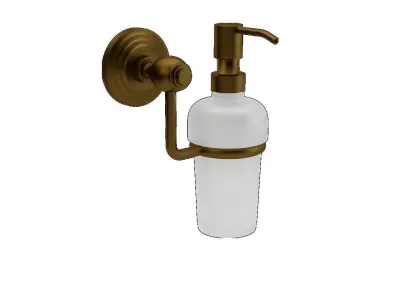 Ottoman Saffron Liquid Soap Dish 3D model