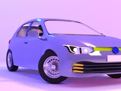 Volks Wagen Golf serie 8 3D model