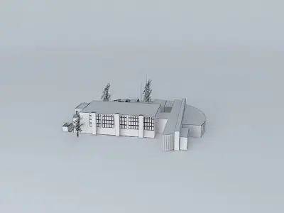 ITECH LYON Engineering School Free 3D model