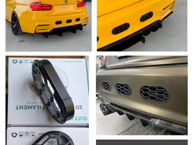 Bumper Ventilation Grill - Auto Tuning 3D print model