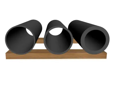 6in Pipe 3D model