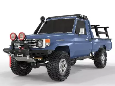 Generic Land cruiser series 76 2008 Japanese Viper 4WD Edition  3D model
