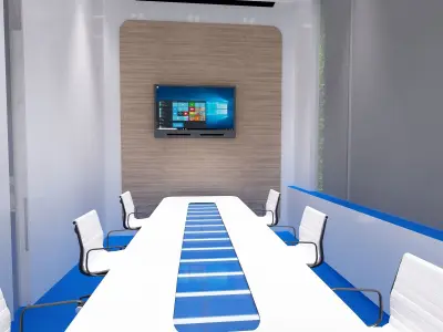 Booth Exhibition Stand a241a 3D model