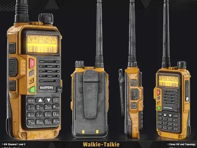 Walkie-Talkie 3D model