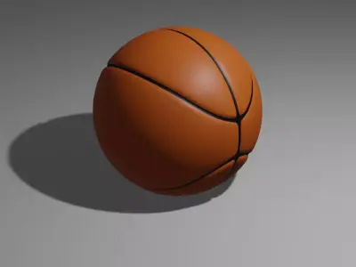 Balls Basketball  Soccer  volleyball Free low-poly 3D model
