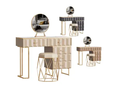 Dressing table 05 3D model