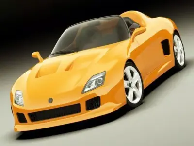 Concept Roadster Original Design 3D model