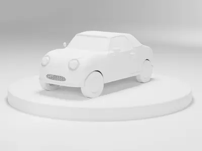 Cute car 3D model