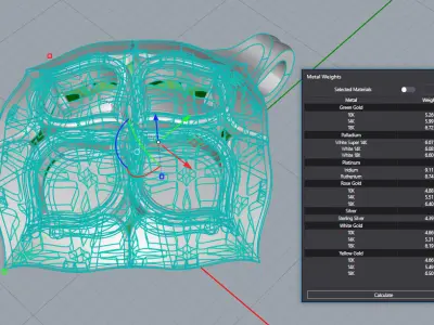 Chopard Imperiale Lace Necklace 3D print model